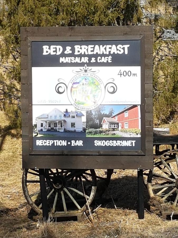 Skogsbrynet B&B, Bredsjoe Nya Herrgard Hallefors  Ngoại thất bức ảnh